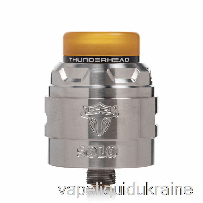 Vape Liquid Ukraine Thunderhead Creations Tauren Solo V1.5 24mm RDA Stainless Steel